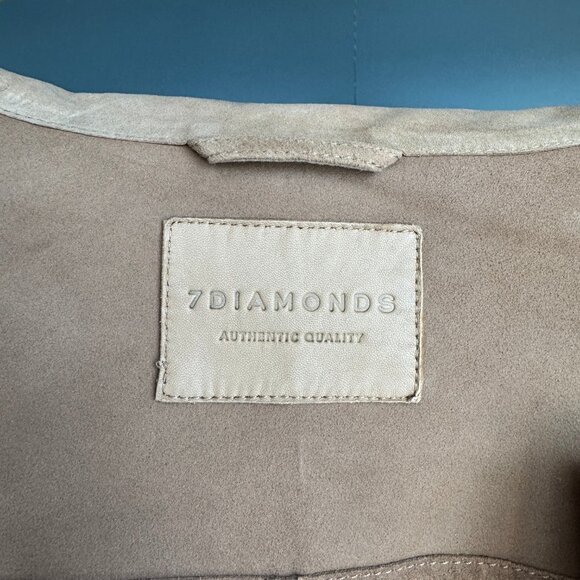 7 Diamonds Genuine Suede Leather Jacket - Picture 4 of 8